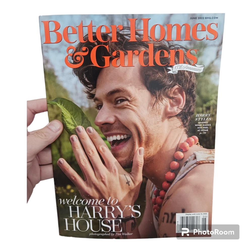 NWOT Harry Styles cover Better Homes & Gardens magazine June 2022